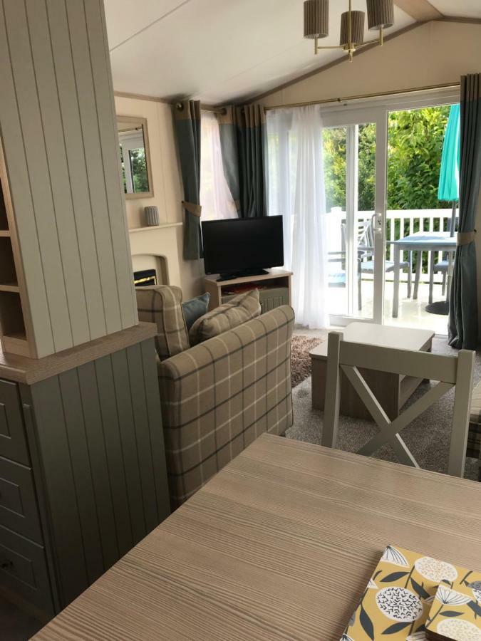 Deluxe Riverside Static Caravan شيدر المظهر الخارجي الصورة